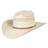 Stetson Hats 8X Williston 4 1/4in. Brim Straw Hat