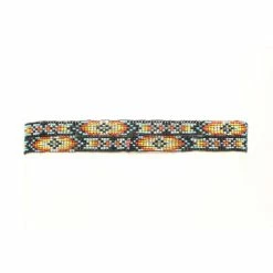 M&F Black Beaded Indian Hat Band