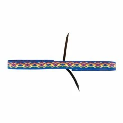 Austin Accent Inc. Blue Multi Color Cloth Tie Back Hat Band