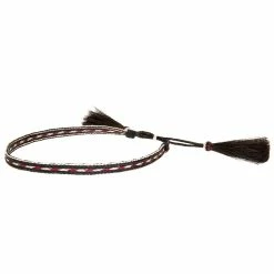 Austin Accent Inc. 5 Strand 2 Tassel Red/White Hat Band