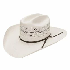 Stetson Hats 10X Baker 4 1/4in. Brim Precreased Straw Cowboy Hat