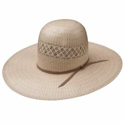 Resistol 20X Twin V 5in. Brim Open Crown Straw Cowboy Hat