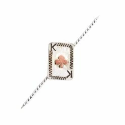 T5 Silver King Playing Card Double Ended Toothpick And Hat Accessory