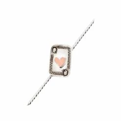 T5 Silver Queen Playing Card Double Ended Toothpick And Hat Accessory