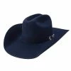 Resistol 30X Navy Grand 4 1/4in. Brim Open Crown Felt Hat 2 Resistol 30X Navy Grand 4 1/4in. Brim Open Crown Felt Hat -NRS World Sales 150957 default l