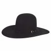 Rodeo King 30X Black 4 1/2in. Brim Open Crown Felt Cowboy Hat -NRS World Sales 151246 default l