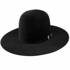 Resistol 20X Black Gold 4 /4in. Brim Open Crown Felt Cowboy Hat