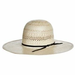 American Hats Natural Poli Rope 4-1/2in. Brim Straw Cowboy Hat