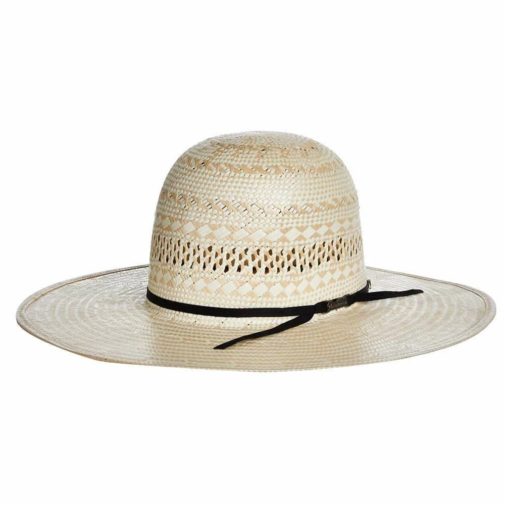 American Hats Natural Poli Rope 4-1/2in. Brim Straw Cowboy Hat 3 American Hats Natural Poli Rope 4-1/2in. Brim Straw Cowboy Hat