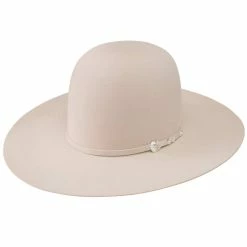 Resistol 100X Pure 4 /4in. Brim Open Crown Felt Cowboy Hat