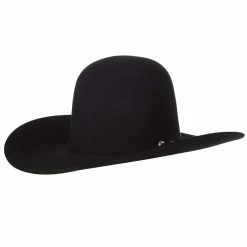 American Hats Amercian 500X Black 4 /4in. Brim Felt Cowboy Hat
