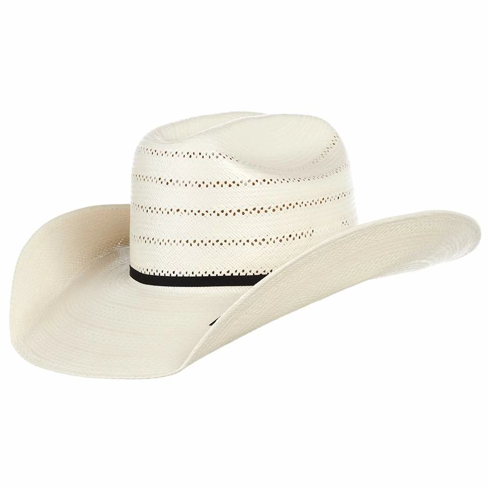 American Hats AHC 7410 Rancher Drilex Vented Solid Weave Fancy Ivory 4 1/4in. Brim Cowboy Hat