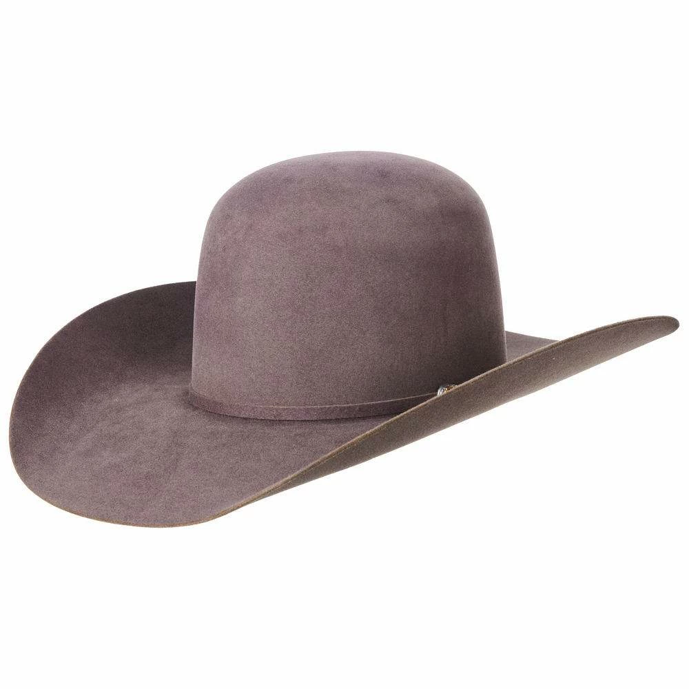 Jw Brooks Custom Hats 50x Texas Lilac 4 1/2in. Brim Open Crown Felt Hat