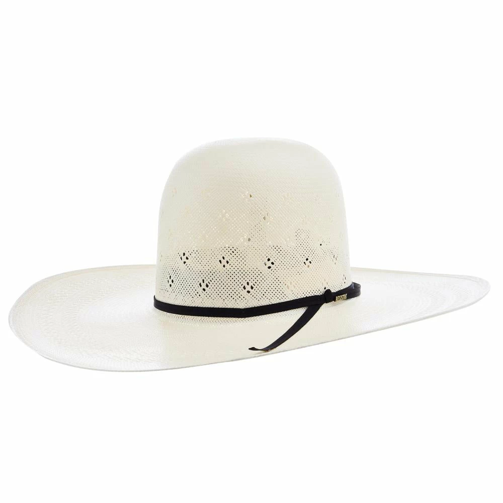 Resistol Conley 5 Inch Brim Open Crown Straw Hat 3 Resistol Conley 5 Inch Brim Open Crown Straw Hat
