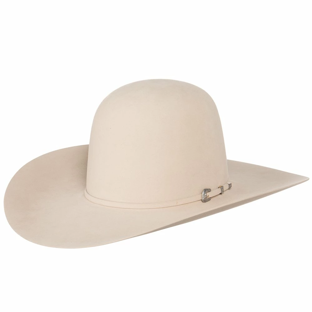 American Hats American 200X Silver Belly 4-1/4in. Brim Felt Cowboy Hat 4 American Hats American 200X Silver Belly 4-1/4in. Brim Felt Cowboy Hat - Image 2