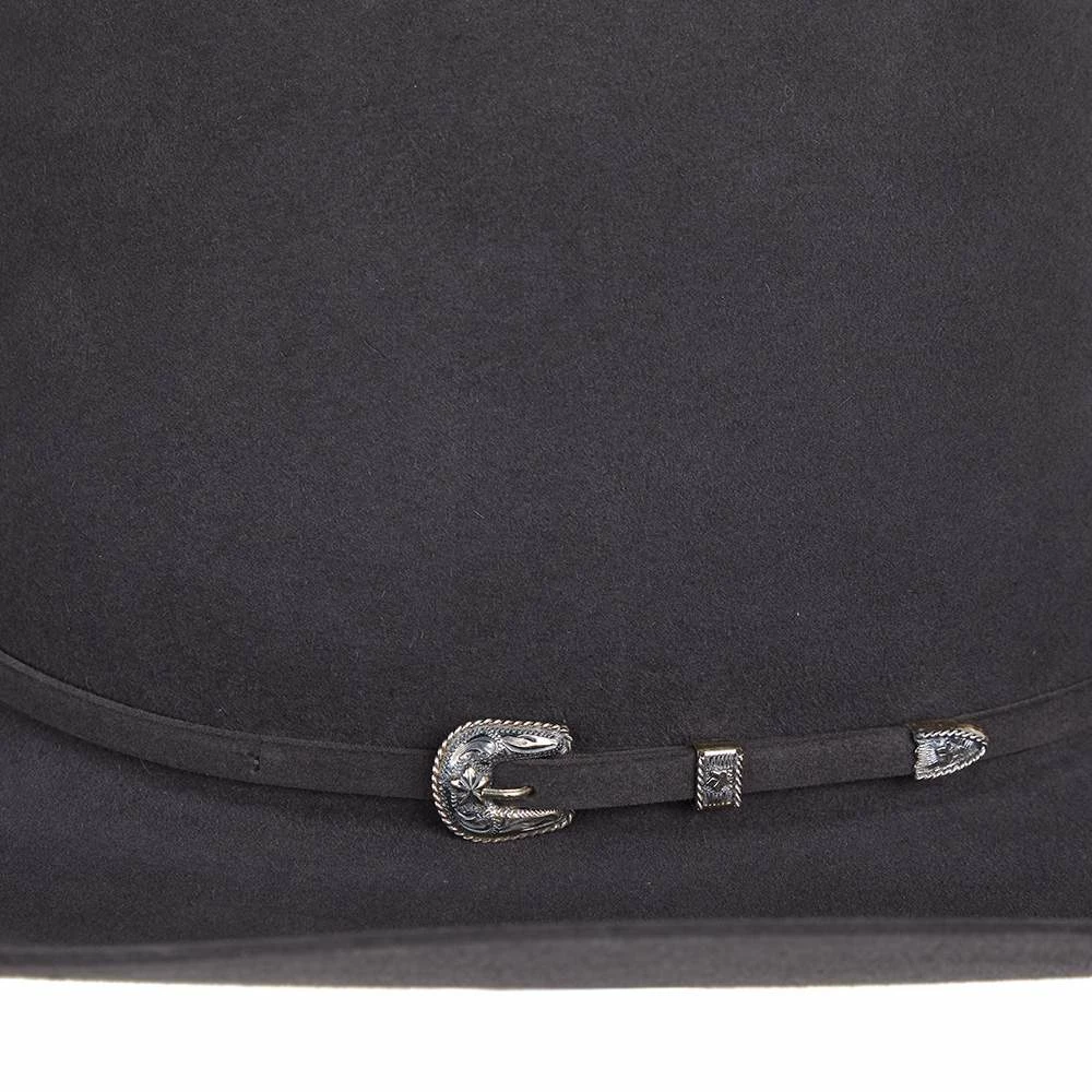 American Hats 200X Steel 4 /4in. Brim Felt Cowboy Hat 4 American Hats 200X Steel 4 /4in. Brim Felt Cowboy Hat - Image 2