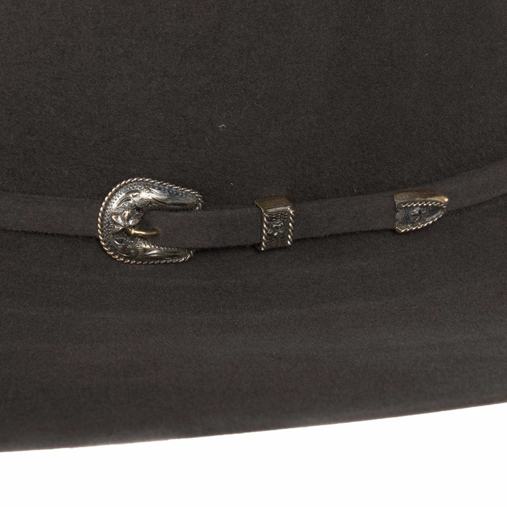 American Hats 200X Steel 4 /4in. Brim Felt Cowboy Hat 5 American Hats 200X Steel 4 /4in. Brim Felt Cowboy Hat - Image 3