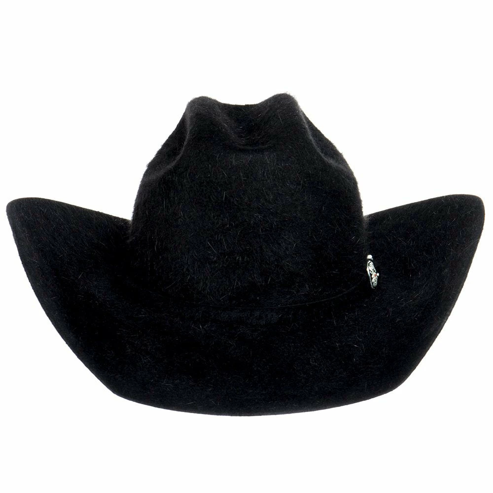 American Hats 20X Grizzly Black 4 1/4in. Brim Felt Cowboy Hat - Image 2