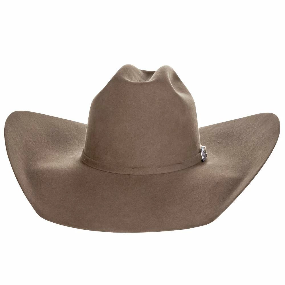 American Hats AHC 20X Pecan 5in. Brim Open Crown Felt Cowboy Hat - Image 4