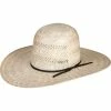 Rodeo King Rami Open Crown 4-1/2in. Brim Straw Cowboy Hat 2 Rodeo King Rami Open Crown 4-1/2in. Brim Straw Cowboy Hat -NRS World Sales 22039 default l
