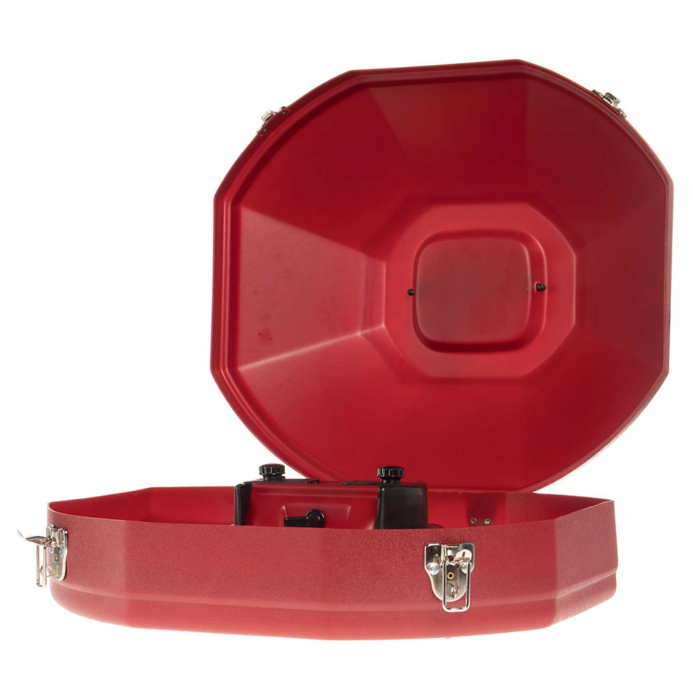 Hat Cans By Formco Red Stackable Western Hat Can 4 Hat Cans By Formco Red Stackable Western Hat Can - Image 2