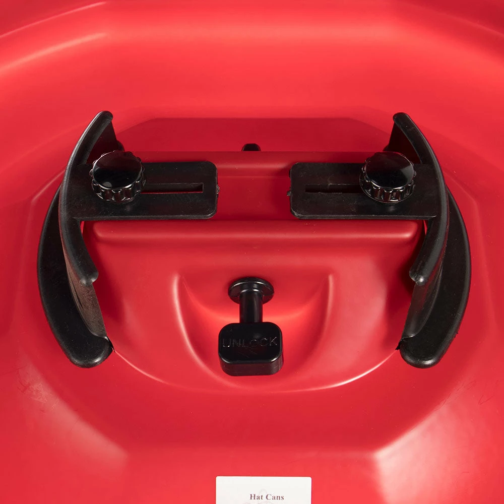 Hat Cans By Formco Red Stackable Western Hat Can 5 Hat Cans By Formco Red Stackable Western Hat Can - Image 3