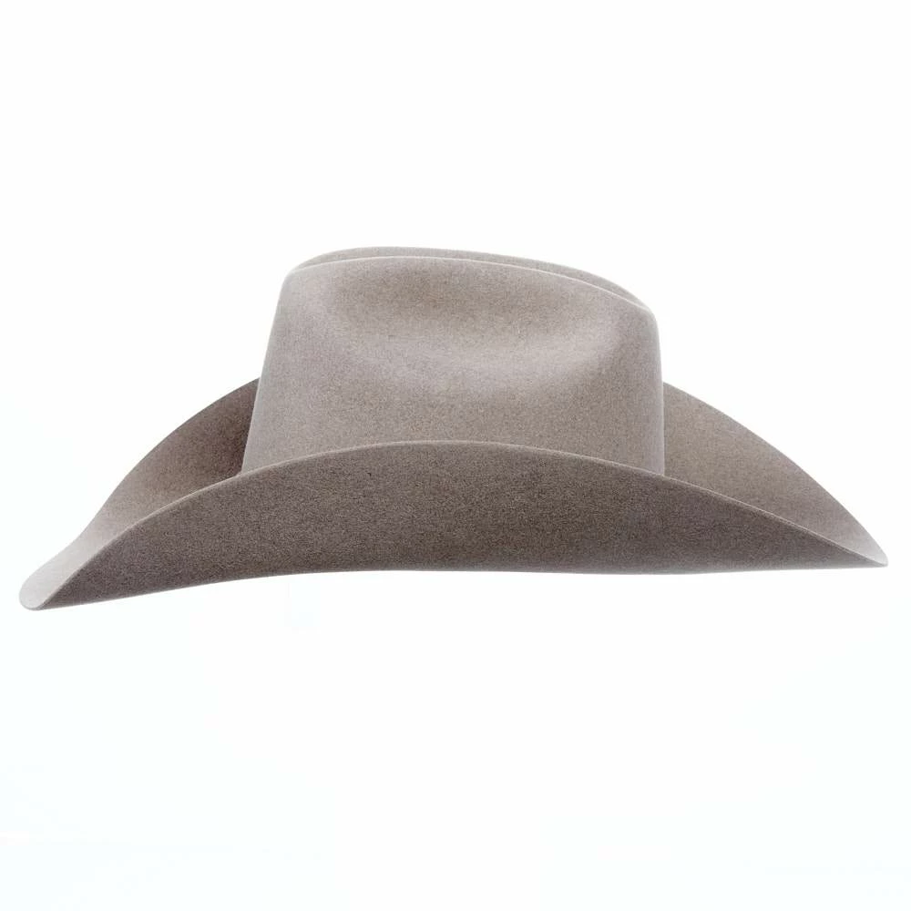 American Hats AHC 40X Rancher Crease Natural 4 1/2in. Brim Felt Cowboy Hat 5 American Hats AHC 40X Rancher Crease Natural 4 1/2in. Brim Felt Cowboy Hat - Image 3