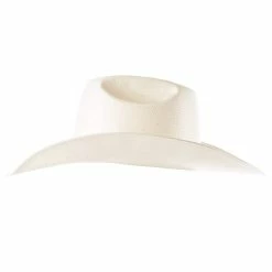 American Hats AHC 5604 2 Cord Black Band 4in. Brim Open Crown Straw Cowboy Hat -NRS World Sales 5604S2CBLK4 5
