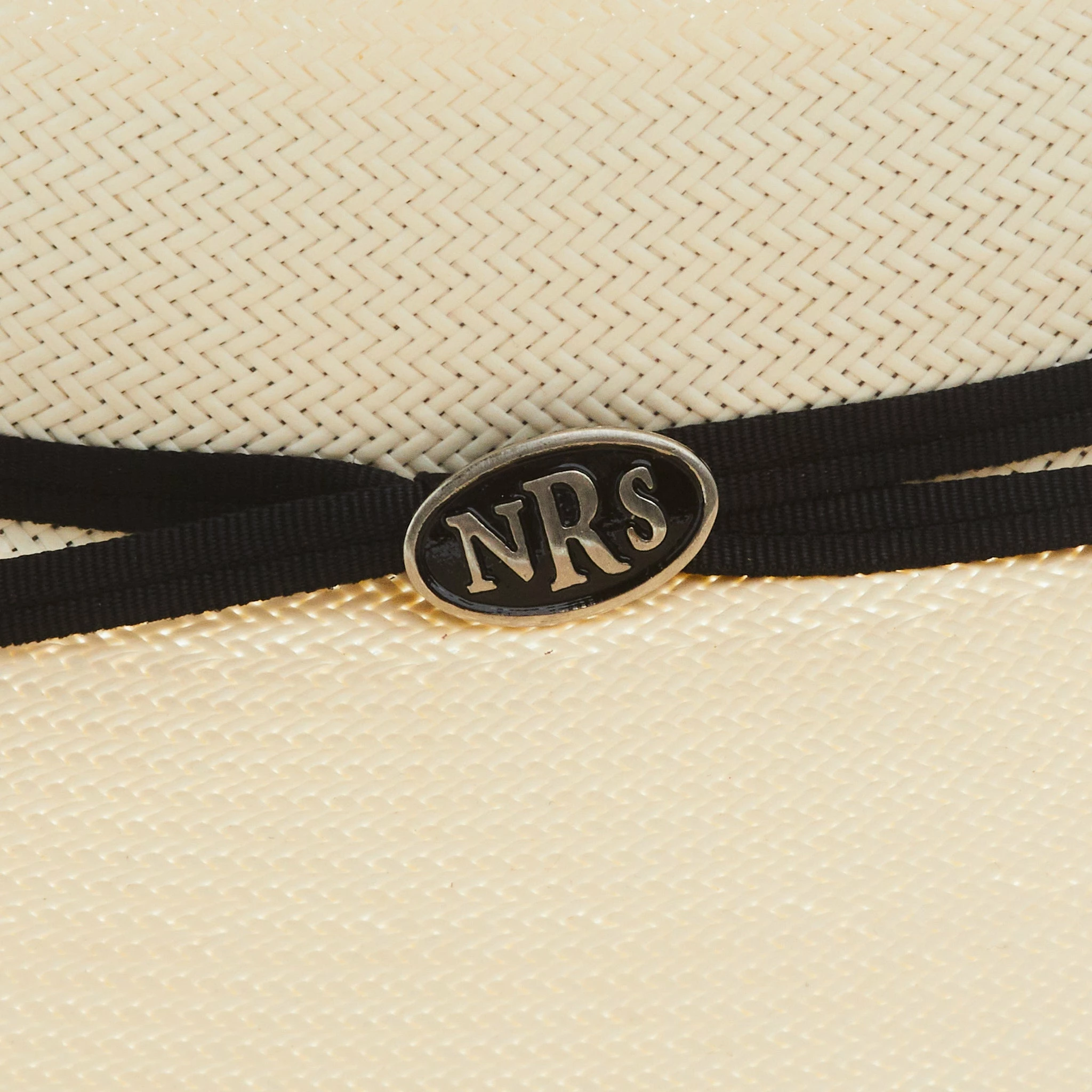NRS 20X Fancy Vent Ivory Shantung 5 Inch Brim Open Crown Straw Cowboy Hat - Image 2