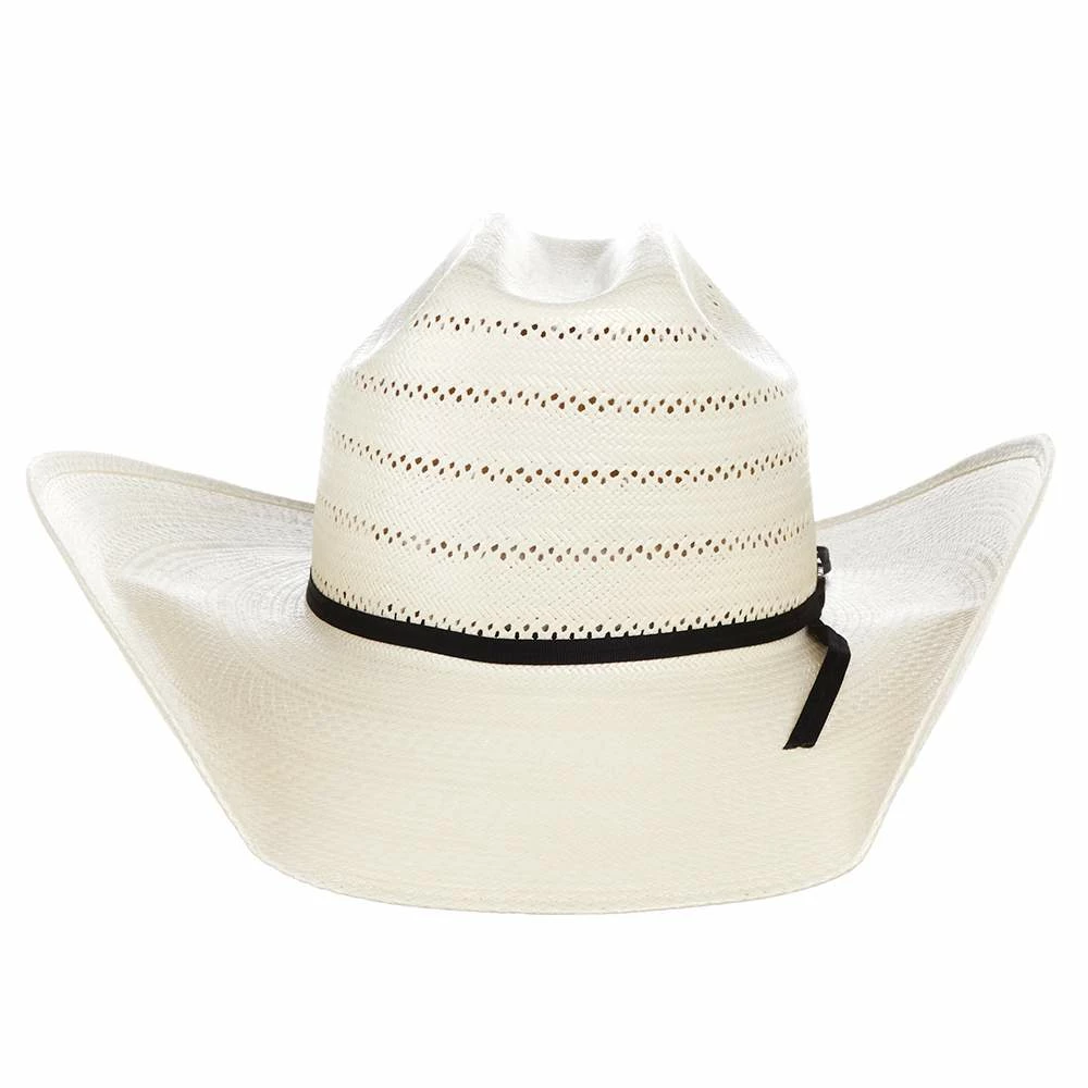 American Hats AHC 7410 Rancher Drilex Vented Solid Weave Fancy Ivory 4 1/4in. Brim Cowboy Hat - Image 2