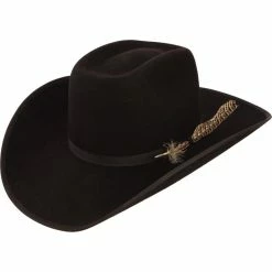 Resistol Youth Holt Jr. B Black Felt Cowboy Hat