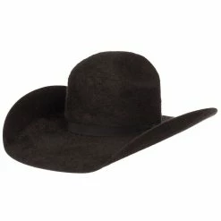 Rodeo King 10X Charcoal Grizzly Hat 4 1/2in. Brim