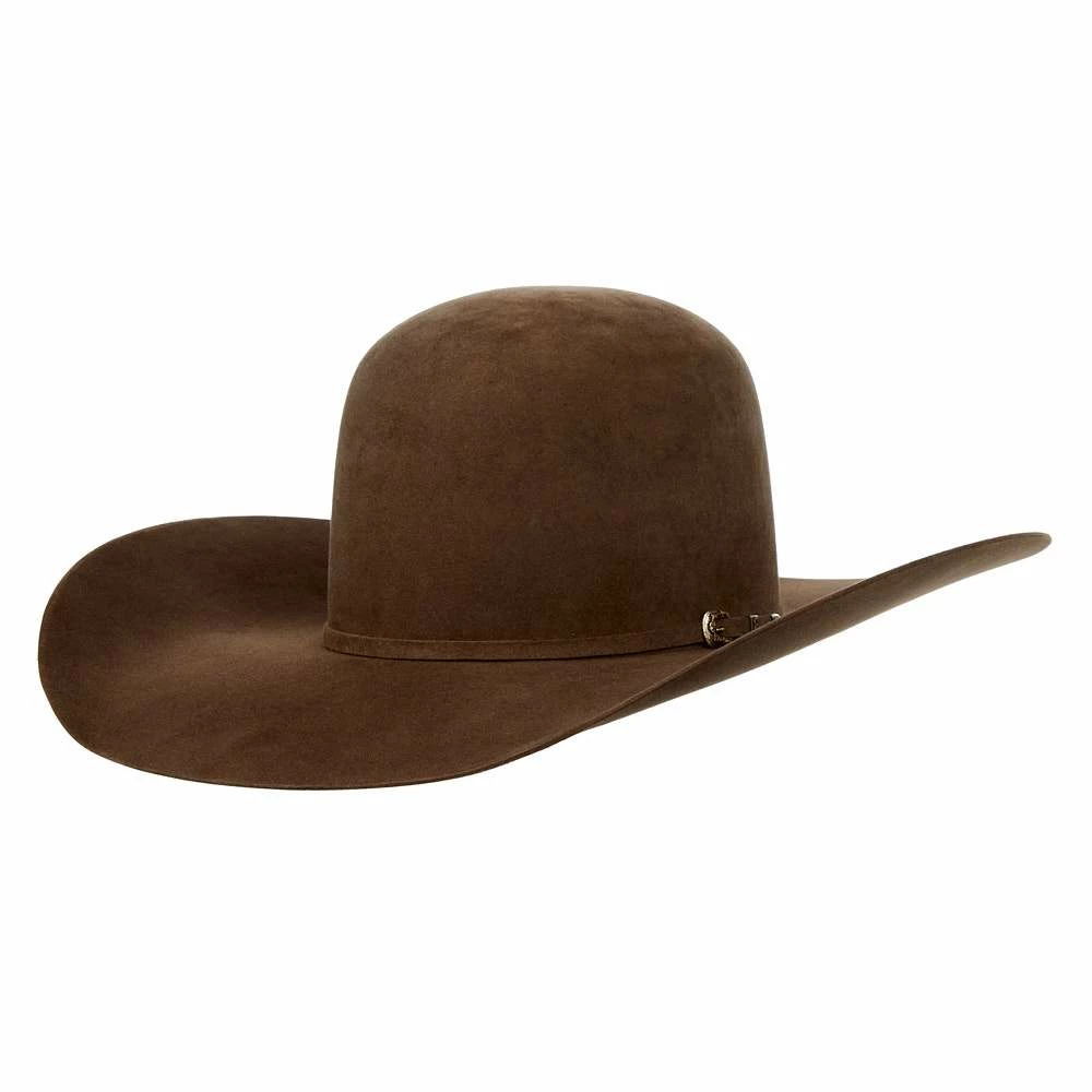 Jw Brooks Custom Hats Saddle 8.5oz Work Horse 5in. Brim Felt Cowboy Hat - Image 4