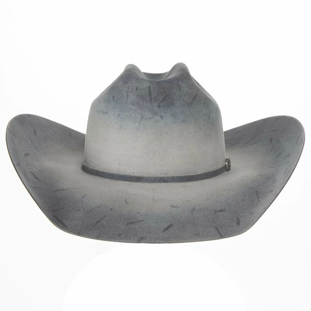 Jw Brooks Custom Hats 50X Blue Roan 4 1/2in. Brim Felt Cowboy Hat 6 Jw Brooks Custom Hats 50X Blue Roan 4 1/2in. Brim Felt Cowboy Hat - Image 4