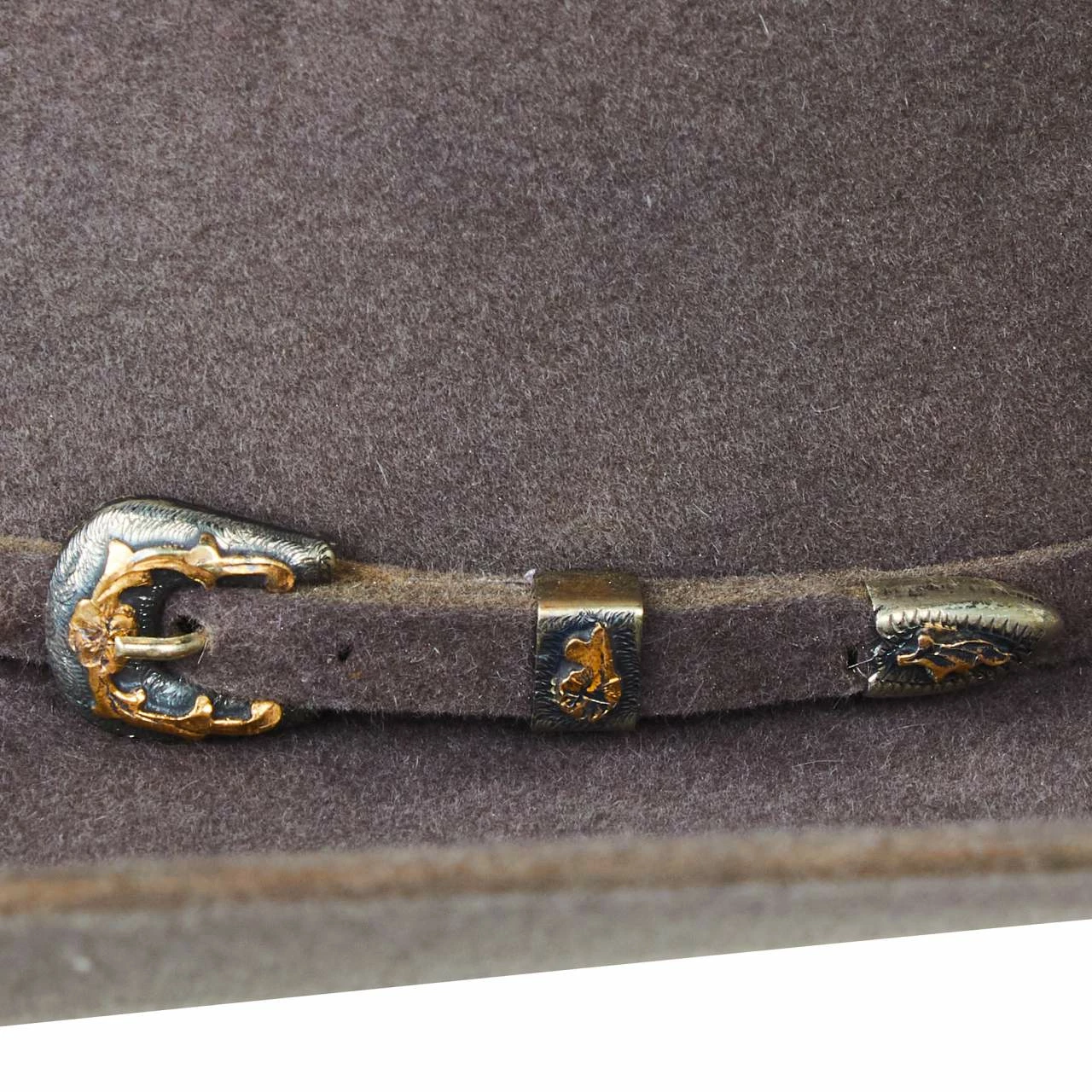 Jw Brooks Custom Hats 50x Texas Lilac 4 1/2in. Brim Open Crown Felt Hat - Image 2