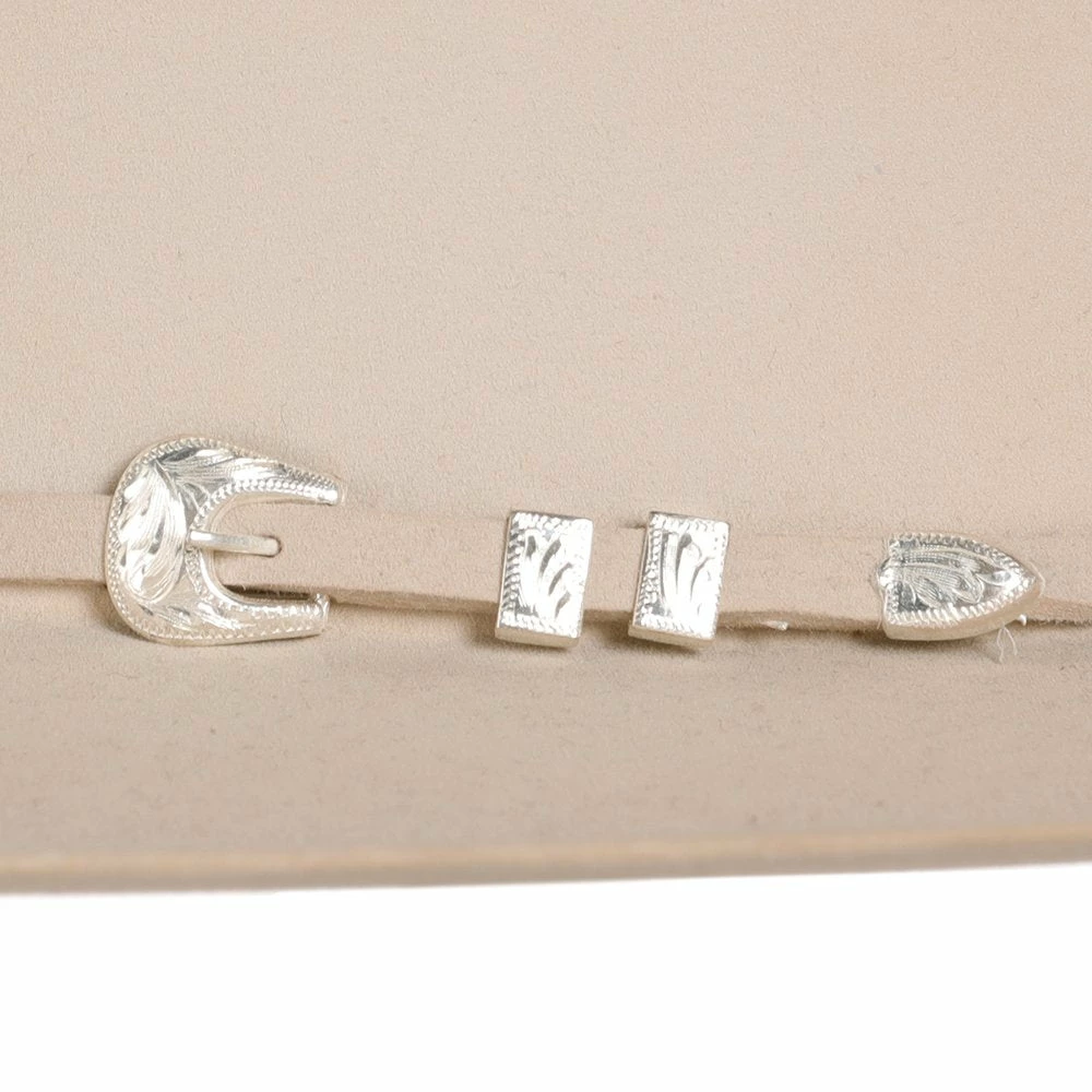 Resistol 100X Pure 4 /4in. Brim Open Crown Felt Cowboy Hat - Image 2