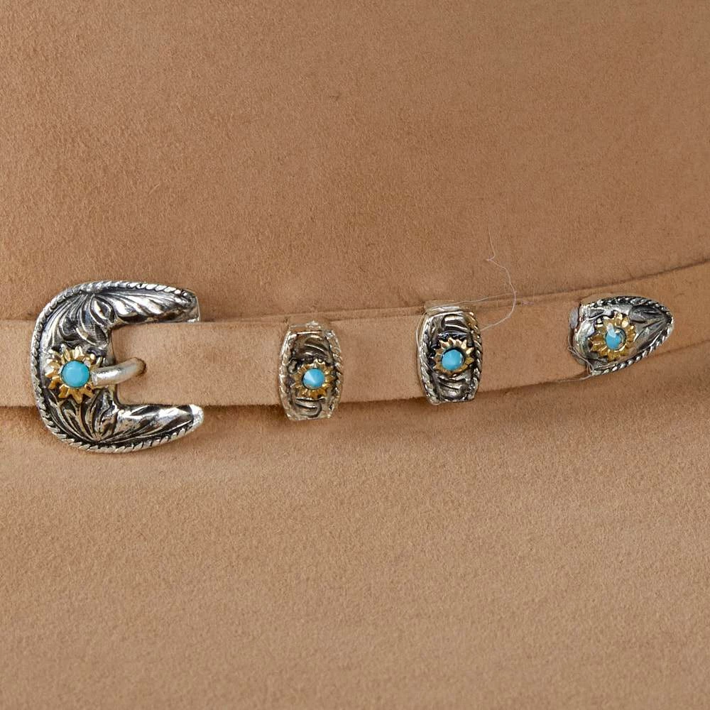 Resistol 30X Prairie Wind Butterscotch 4 1/4in Brim Felt Cowboy Hat - Image 3