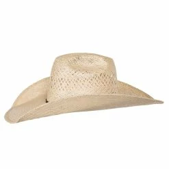 Rodeo King Jute 5in Brim Natural Cowboy Hat 8 Rodeo King Jute 5in Brim Natural Cowboy Hat -NRS World Sales RK250 2