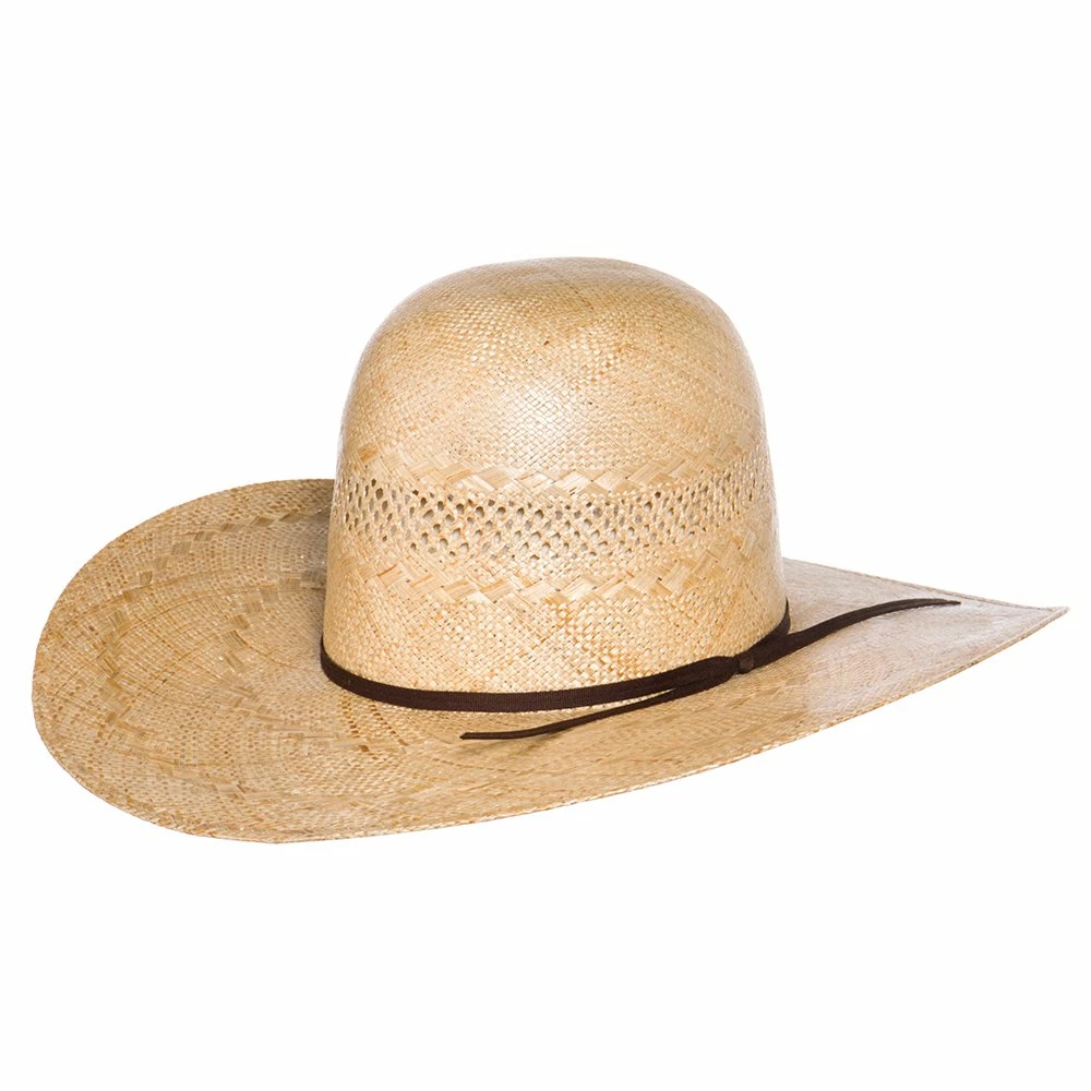 Rodeo King BAO Sisal 4 1/2in. Brim Open Crown Straw Hat - Image 5