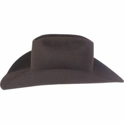 Rodeo King 7X Black Open Crown Felt Cowboy Hat 8 Rodeo King 7X Black Open Crown Felt Cowboy Hat -NRS World Sales RK403 2