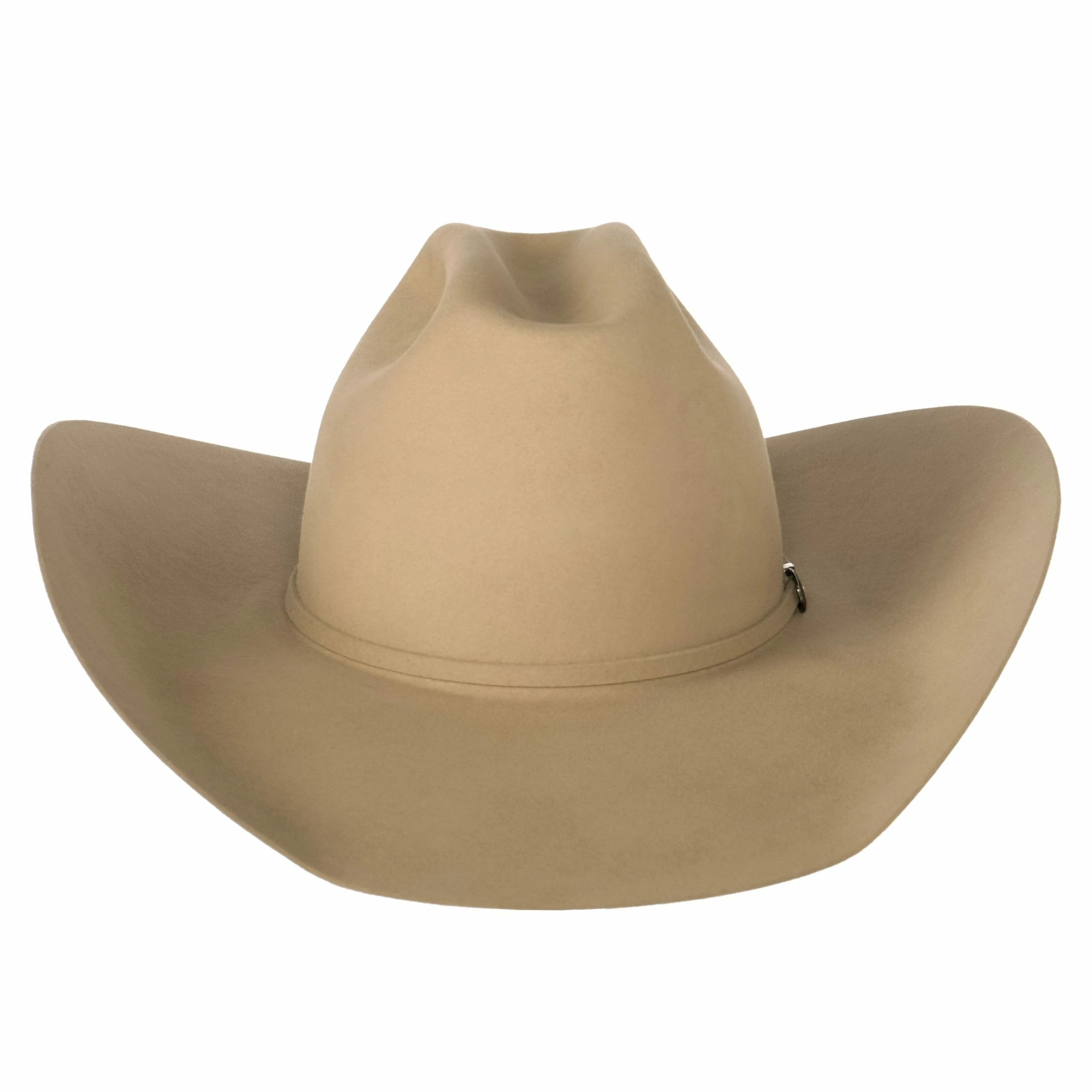 Rodeo King 10X Buckskin 4 1/2in. Brim Self Band Felt Cowboy Hat 4 Rodeo King 10X Buckskin 4 1/2in. Brim Self Band Felt Cowboy Hat - Image 2