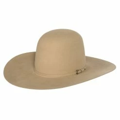 Rodeo King 10X Buckskin 4 1/2in. Brim Self Band Felt Cowboy Hat 9 Rodeo King 10X Buckskin 4 1/2in. Brim Self Band Felt Cowboy Hat -NRS World Sales RK404 4