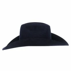Rodeo King 7X Navy 4 1/2in. Brim Open Crown Self Band Felt Cowboy Hat 11 Rodeo King 7X Navy 4 1/2in. Brim Open Crown Self Band Felt Cowboy Hat -NRS World Sales RK407 31