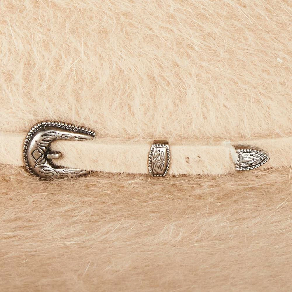 Rodeo King 10X Silverbelly Grizzly Hat 4 1/2in. Brim - Image 4