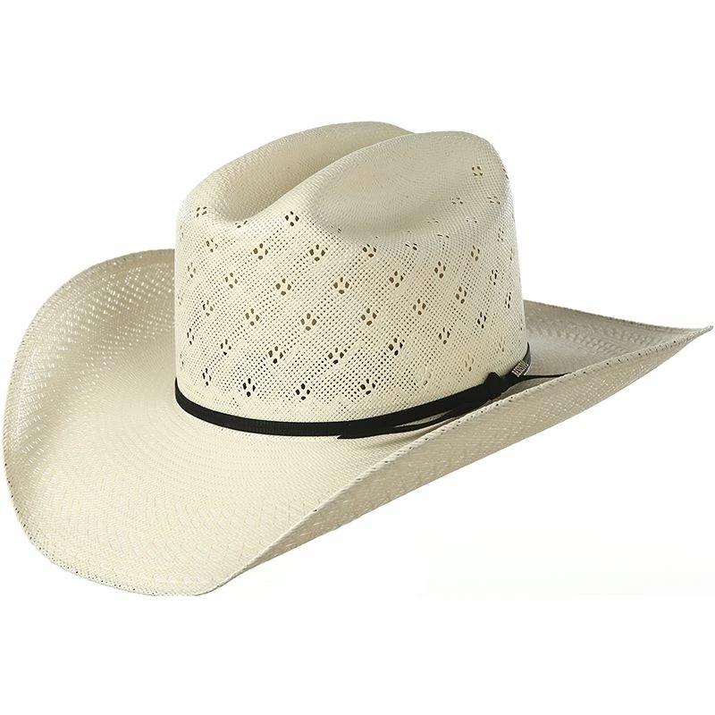 Resistol 20X Conley Straw Cowboy Hat - Image 2