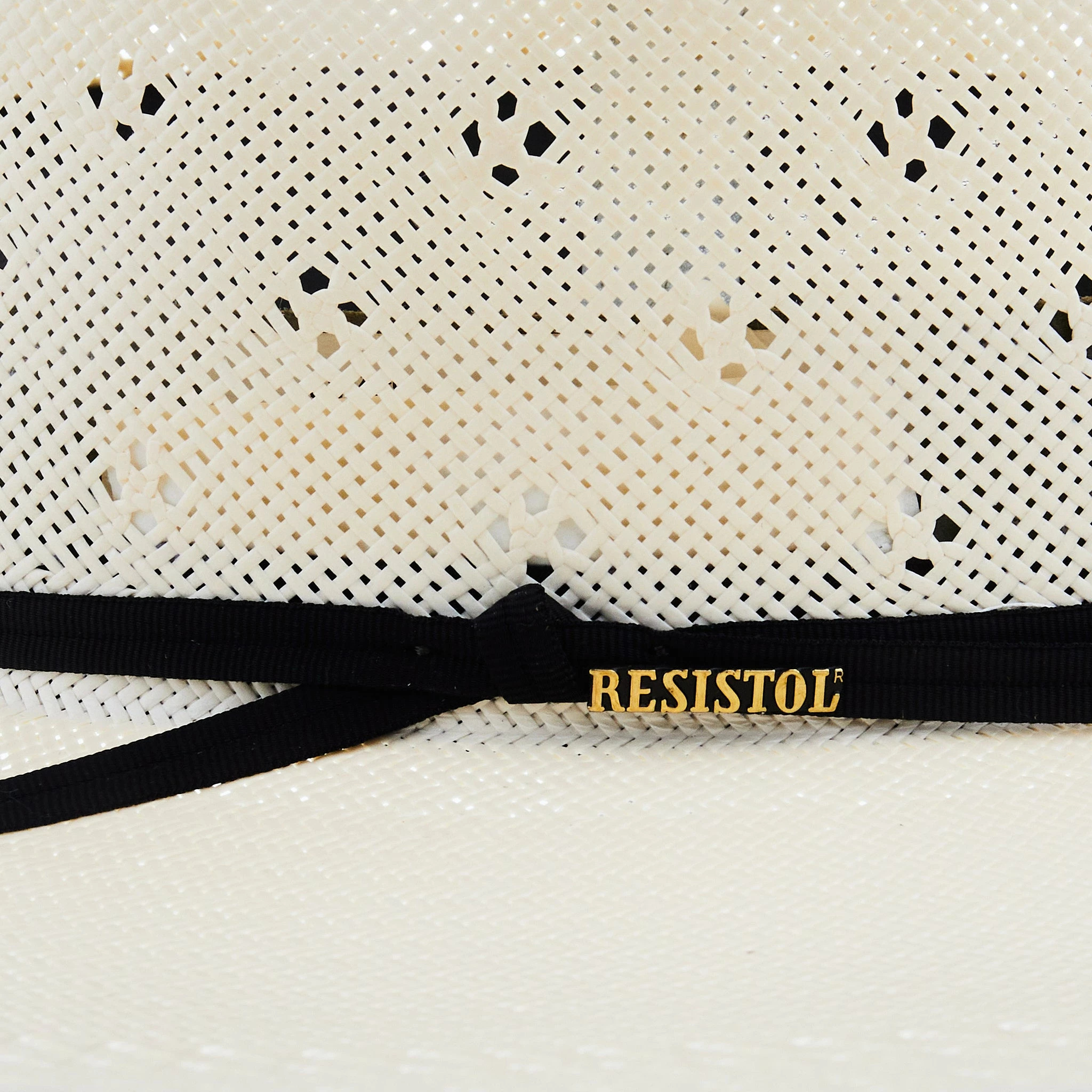 Resistol Conley 5 Inch Brim Open Crown Straw Hat 4 Resistol Conley 5 Inch Brim Open Crown Straw Hat - Image 2