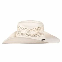 Resistol CoJo Vaquero Bangora 4 1/4in. Brim Straw Cowboy Hat -NRS World Sales RSCOVQ CJ4281 2