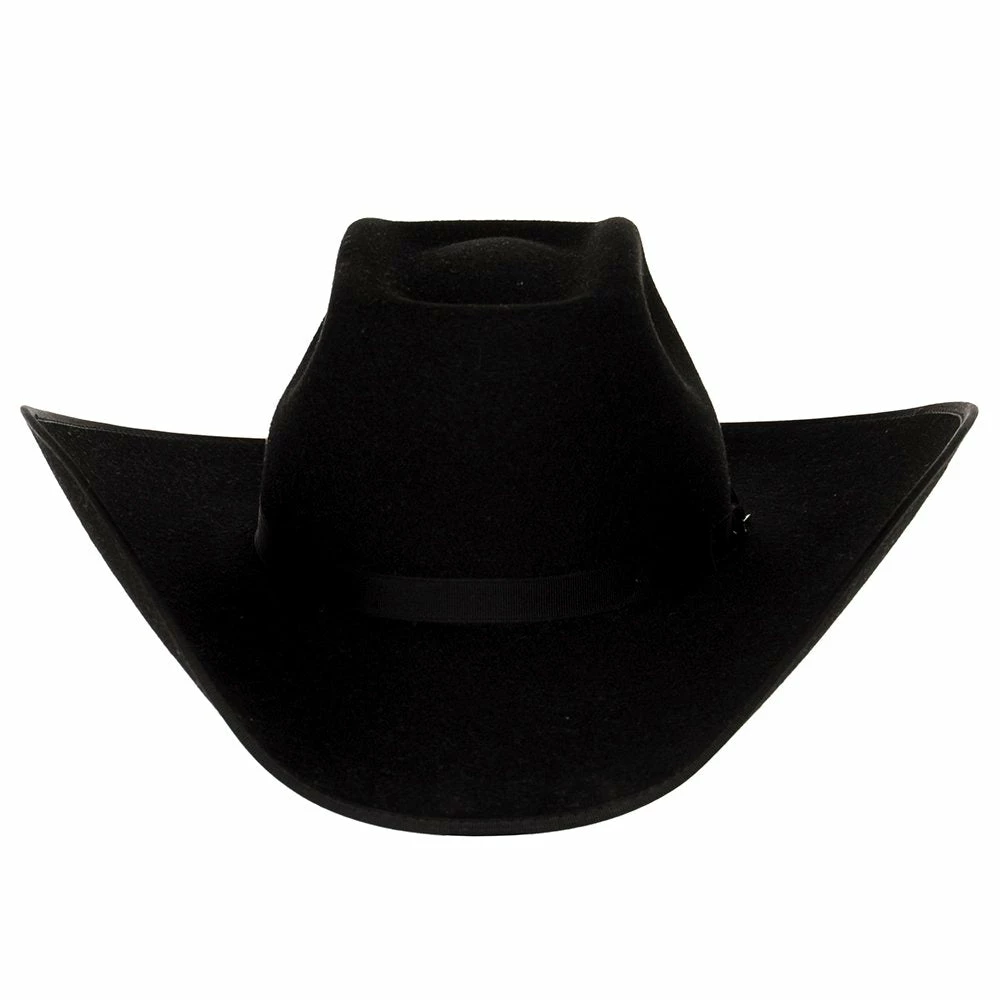 Resistol Resistol 4X Tuff Hedeman Holt B Black Felt Cowboy Hat - Image 2