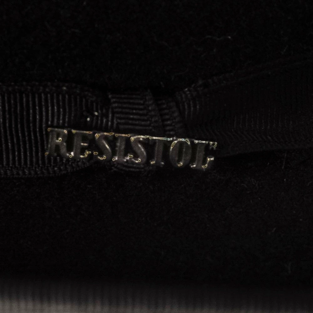 Resistol Resistol 4X Tuff Hedeman Holt B Black Felt Cowboy Hat - Image 4