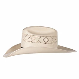 Stetson 10X Saddleman 4 1/4 In. Brim Pre-Creased Western Straw Cowboy Hat - Image 3
